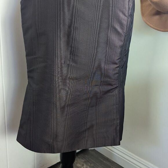 MaxMara Pull-On Silk Skirt 6 Quiet Luxury Minimalism Rebel Punk Whimsigoth - Picture 9 of 9